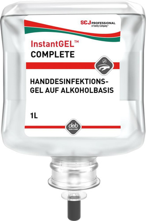 Kompletny żel do dezynfekcji rąk na bazie alkoholu InstantGEL wkład 1000 lm