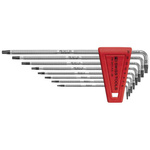 Zestaw 9 kluczy trzpieniowych TORX T6-T25 w uchwycie, PB Swiss Tools Tools