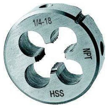 Narzynka DIN40434 HSS do gwintów NPT1." FORMAT