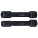 Zestaw specjalnych nasadek do kluczy nasadowych do nakrętki kołnierza mechanizmu różnicowego do Volvo 15-18 mm, BGS 72000