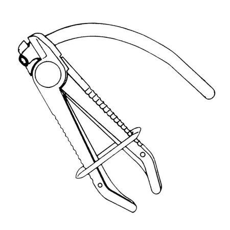 Zestaw 3 szczypiec zaciskowych do węży Ø 0-60 mm, GEDORE RED, R15151000