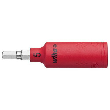 Wkrętakowa końcówka wymienna 1/4" 6-kątna VDE 5x65mm Wiha