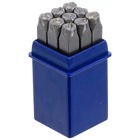 Cyfry do wybijania 6 mm, BGS 3036