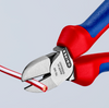 Szczypce tnące boczne z rękojeściami wielokomponentowymi 160 mm KNIPEX 
70 02 160