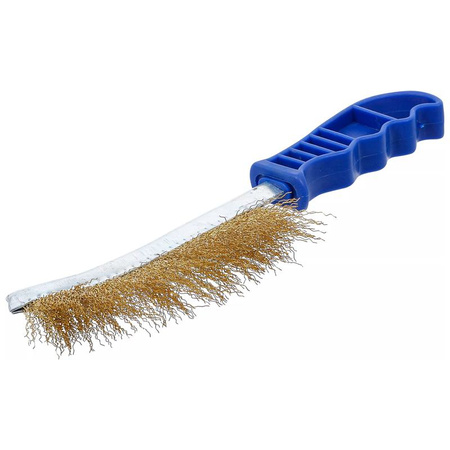 Szczotka druciana mosiądz 260 mm, BGS 3173