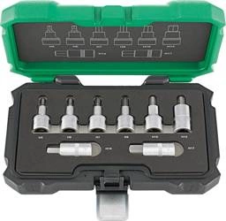 Zestaw kluczy nasadowych 1/2'' 8-cz. 5-17mm FORTIS