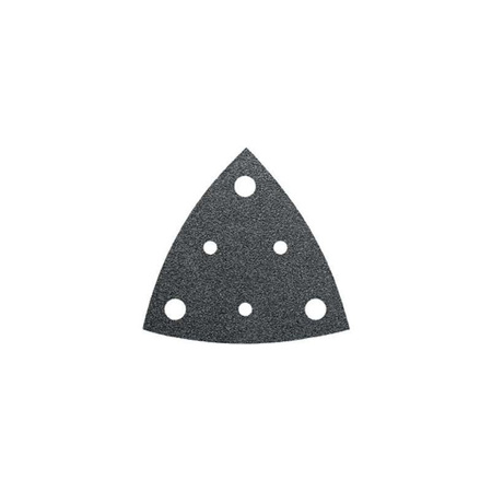 Papier ścierny trójkątny z otworami 80 mm, K120, rzep, VE 5, FEIN