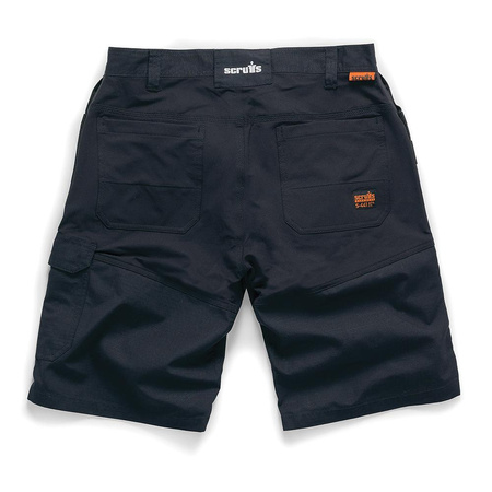 Szorty robocze Trade Flex, czarne, Rozmiar 38, Scruffs T54655