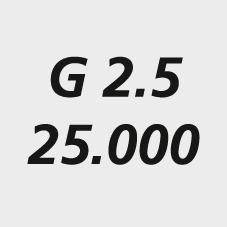 Uchwyt zaciskowy hydrauliczny G2 5 HSK-A100 6x75 Fortis