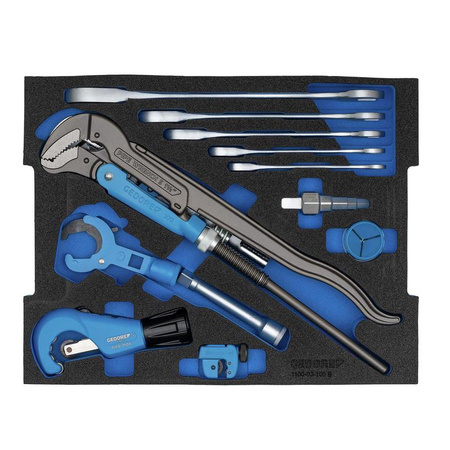 Zestaw narzędzi sanitarnych w module 2/2 L-BOXX 136, 23 elementy, Gedore 1100 CT2-03-600 D, 2940604