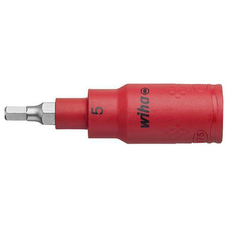 Wkrętakowa końcówka wymienna 3/8" 6-kątna VDE 5x75mm Wiha