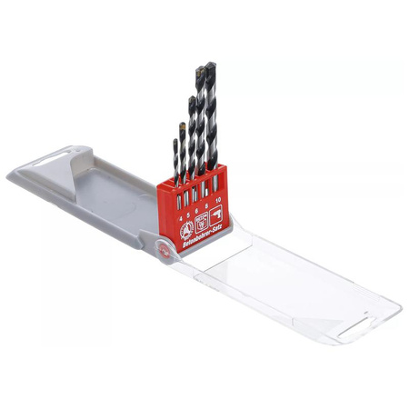 Zestaw 5 wierteł do betonu 4-10 mm, BGS Diy 50816