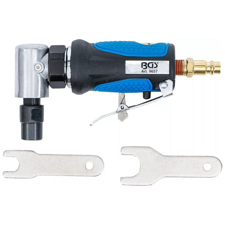 Szlifierka prosta krótka wygięte o 90° 126 mm, BGS 9657