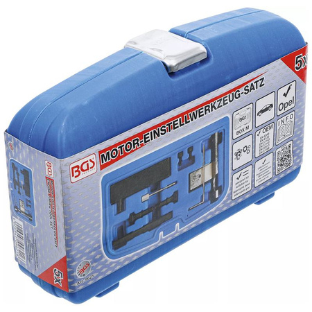 Zestaw narzędzi nastawczych do silnika dla Opel 1.6 CDTi ecoFLEX, BGS 9621