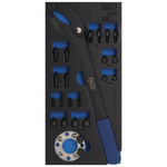 Wkładka do szuflady 1/3: zestaw blokad do wałków rozrządu dla VAG, BGS 9696