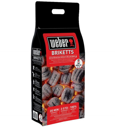 Wysokokaloryczny brykiet z węgla drzewnego 4 kg 17590 Weber