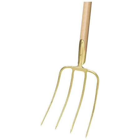 Widły 4 zęby 290x220mm trzonek jesionowy dł. 130cm IDEAL