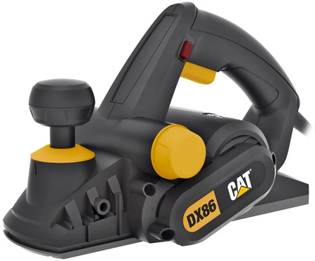Strug elektryczny CAT DX86 900 W, szerokosć strugania 82 mm, głębokosć strugania 3 mm, podwójne noże DX86 CAT