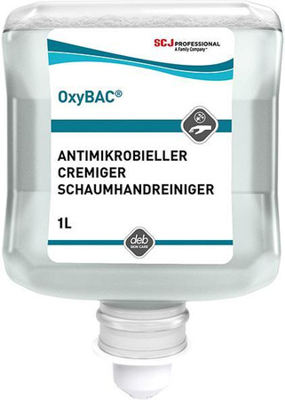 Antybakteryjny środek do czyszczenia rąk OxyBac FOAM Wash wkład 1000 lm