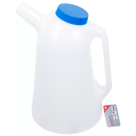 Pojemnik do wlewania z elastycznym króćcem zasysającym i pokrywką 3 l, BGS 9943