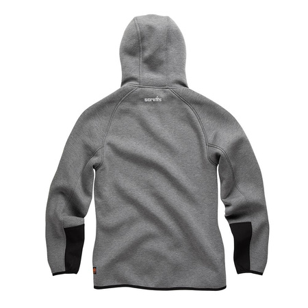 Bluza z kapturem ciemno szara Trade Air-Layer, Rozmiar M, Scruffs T55117