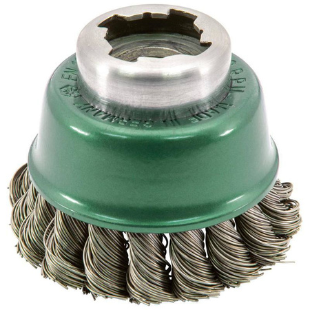 Szczotka garnkowa X-LOCK drut nierdzewny, pleciony 65x0,5mm Osborn