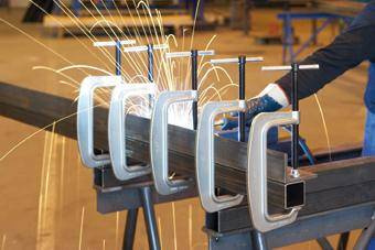 Ścisk stalowy,w kształcie C, wielkość 5, 200mm BESSEY