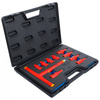 Zestaw 10 nasadek z bitem VDE, gniazdo sześciokątne 4-10 mm, napęd 10 mm (3/8") i 12,5 mm (1/2"), BGS 7132
