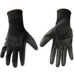 Rękawice robocze rękawiczki ochronne powlekane czarne G73512 GEKO rozmiar 10