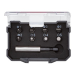 Zestaw bitów 1/4"PH+SL+imbus z magnetycznym uchwytem, 9 elementów, GEDORE RED, R33005009