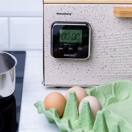 Elektroniczny minutnik kuchenny z magnesem do 99 minut KINGHoff