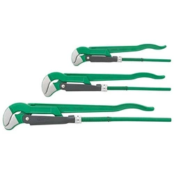 Zestaw szczypiec kluczy do rur 3szt FORTIS