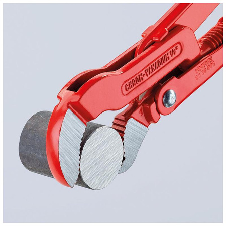 Klucz nastawny do rur ze szczękami, szczęki typu S, 2.3/4" KNIPEX