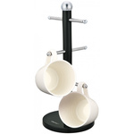 Stojak na kubki stal czarny KINGHoff