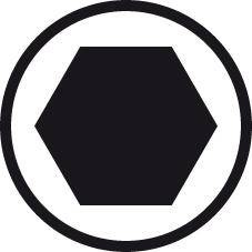 Wkrętak precyzyjny imbusowy 0,9 mm Hex-Plus, końcówka BlackPoint 2054 Wera