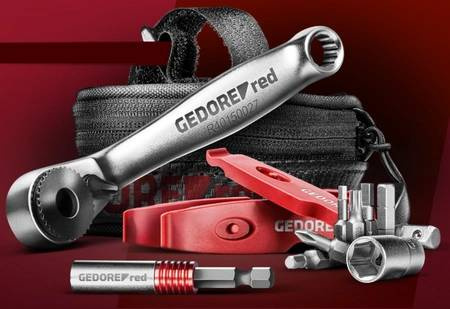 Zestaw narzędzi rowerowych pod siodełko GEDORE RED 3300194