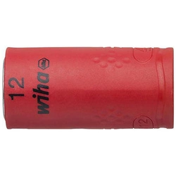 Końcówka wymienna klucza nasadowego 6-kątna 3/8" 12mm VDE Wiha