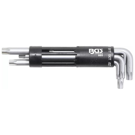 Zestaw długich kluczy imbusowych Torx z otworem T10-T50 8 szt., BGS 805