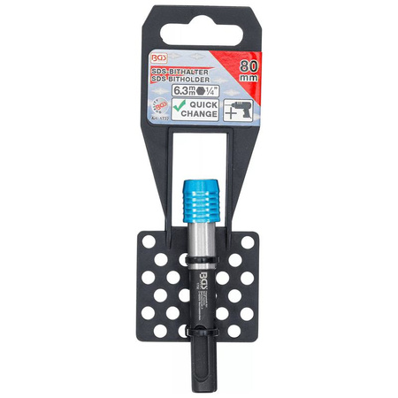 Uchwyt SDS imbusowym 6,3 mm (1/4") 80 mm, BGS 1732