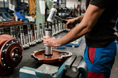 Młotek bezodrzutowy z miękkim bijakiem Ø 50 mm, Gedore 248 ST-50, 8829250