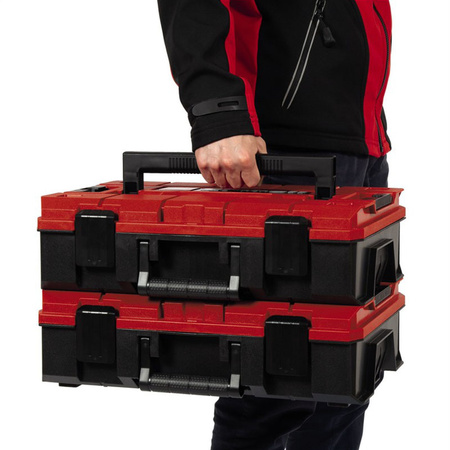 Systemowa walizka narzędziowa z przegródkami E-CASE S-F 49,5x17,4x37,8 cm EINHELL