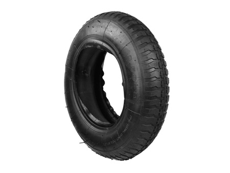 Opona z dętką do taczki lub wózka 275x85mm 3.50-8 2PR G71043 GEKO