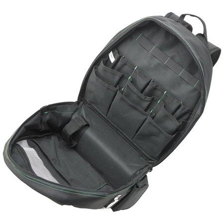 Plecak monterski wodoodporny nylon, 4 kieszenie zewn., 340x440x260 mm FORTIS