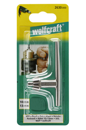 Klucz do uchwytu wiertarskiego 10/13mm S2A WOLFCRAFT