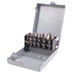 Zestaw pogłębiacz stożkowy typu bit D3126 HSS1/4”6,3-20,5mm FORTIS