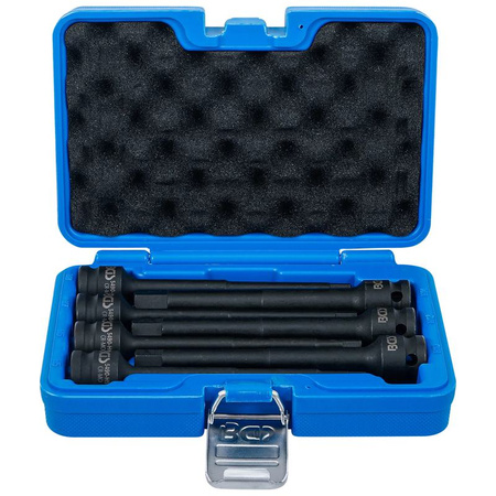 Zestaw nasadek udarowych do bitów długość 150 mm 12,5 mm (1/2") gniazdo sześciokątne 5 - 14 mm 7 szt., BGS 5490