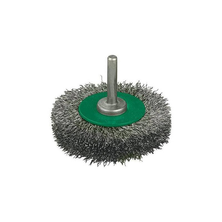 Szczotka tarczowa 60x0,3mm drut stalowy falisty FORTIS
