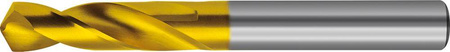 Wiertło krótkie DIN6539 pełnowęglikowe, TiN typ N, chwyt cylindryczny 1,40mm FORMAT