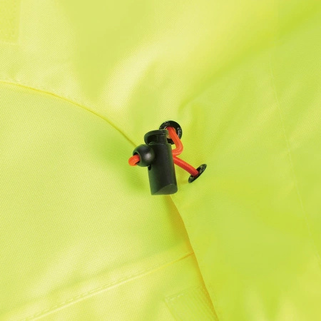 Wodoodporna kurtka odblaskowa, żółta/granatowa, Rozmiar S, Scruffs T56377