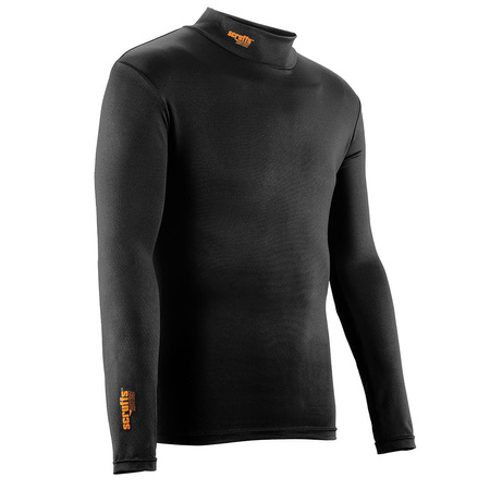 Koszulka termiczna czarna Pro, Rozmiar XL, Scruffs T51372